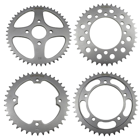 Rear Sprocket Steel - 45T For Honda For Yamaha VTR250, 1888-2013